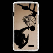 Coque LG L70 Basket en noir et blanc