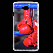Coque LG L70 Paire de gants de boxe rouge