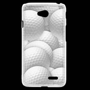 Coque LG L70 Balles de golf en folie