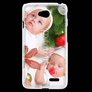 Coque LG L70 Jumeaux Noêl