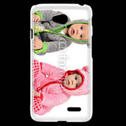 Coque LG L70 Jumeaux mixte 2