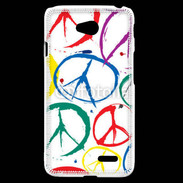Coque LG L70 Symboles de paix 2