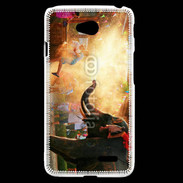 Coque LG L70 Elephant Thaïlande