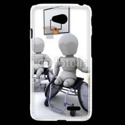 Coque LG L70 Handisport Basketball