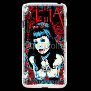 Coque LG L70 Dessin femme gothique