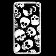 Coque LG L70 Fond tête de mort 2