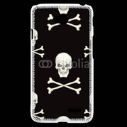 Coque LG L70 Fond tête de mort 3