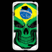 Coque LG L70 Brésil Tête de Mort