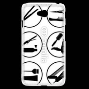 Coque LG L70 Icônes coiffeur