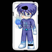 Coque LG L70 Chibi style illustration of a superhero