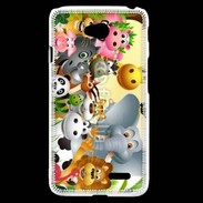 Coque LG L70 Cartoon animaux fun