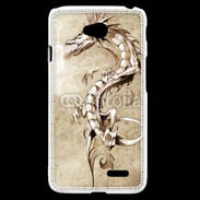 Coque LG L70 Dragon en dessin 30