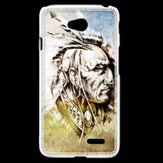 Coque LG L70 Indiens d’Amérique en dessin 27