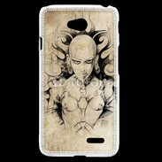 Coque LG L70 Guerrière en dessin 12