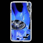 Coque LG L70 Speedster tuning bleu