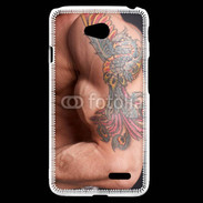 Coque LG L70 Tatouage biceps 10