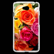 Coque LG L70 Bouquet de roses multicouleurs