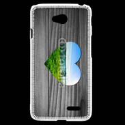 Coque LG L70 Coeur de nature