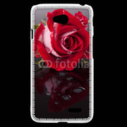 Coque LG L70 Belle rose Rouge 10
