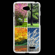 Coque LG L70 Arbres 4 saisons
