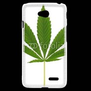 Coque LG L70 Feuille de cannabis
