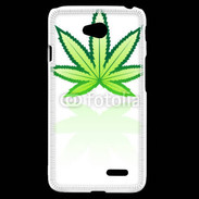 Coque LG L70 Feuille de cannabis 2