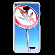 Coque LG L70 Interdiction de cannabis