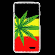 Coque LG L70 Drapeau allemand cannabis