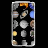 Coque LG L70 Système solaire