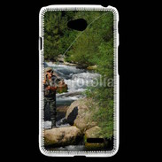 Coque LG L70 Pêche à la truite