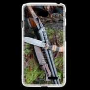 Coque LG L70 Fusil de chasse et couteau 2