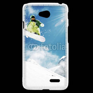 Coque LG L70 Saut en Snowboard 2