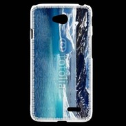 Coque LG L70 Iceberg en montagne