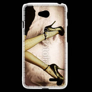Coque LG L70 Escarpins et bas resilles