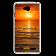 Coque LG L70 Couché de soleil mer 2