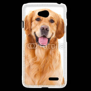 Coque LG L70 Chien Golden
