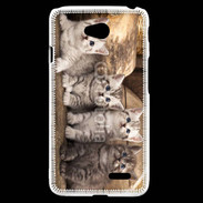 Coque LG L70 Chaton gris 2
