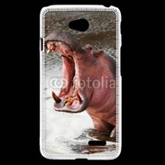 Coque LG L70 Hippopatame