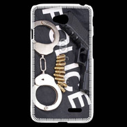 Coque LG L70 Equipement de police
