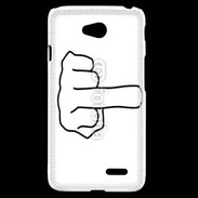 Coque LG L70 Fuck 1