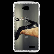 Coque LG L70 Homme sous escarpin