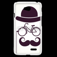 Coque LG L70 Moustache vélo 10