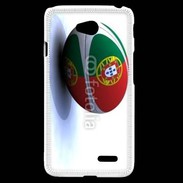 Coque LG L70 Ballon de rugby Portugal