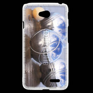 Coque LG L70 Boule de pétanque chromée