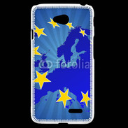 Coque LG L70 Drapeau Europe 9