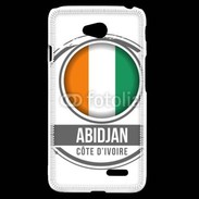 Coque LG L70 Logo Abidjan