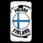 Coque LG L70 Logo Finlande