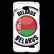Coque LG L70 Logo Bielorussie