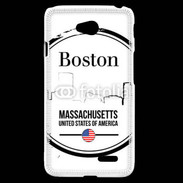 Coque LG L70 Logo Boston