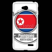 Coque LG L70 Logo Corée du Nord